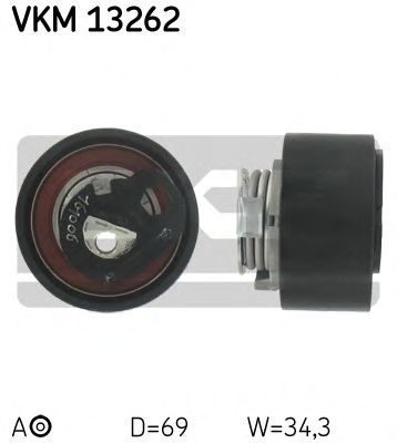 VKM 13262 SKF Ролик модуля натягувача ременя1